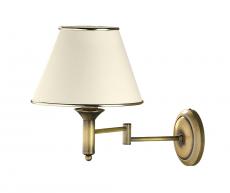 Cadenza 1-es fali lámpa mozgatható patinált bronz